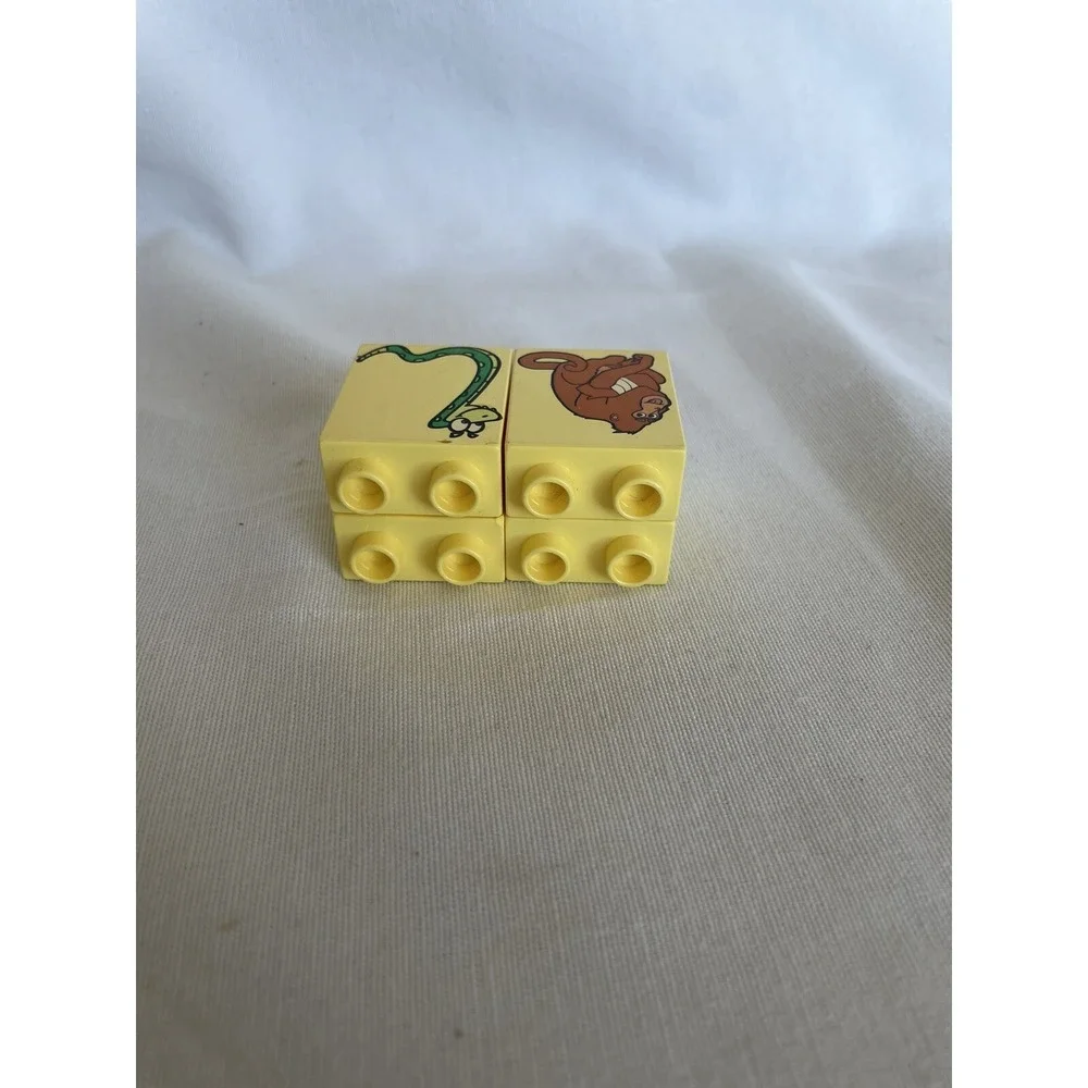 Lego Duplo Dora the Explorer 4pc Specialty Blocks Boots Monkey Snake Bird